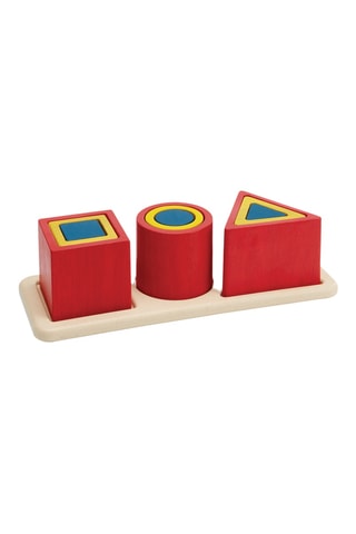 Puzzle à encastrements en bois - 10 pièces - Dès 18 mois