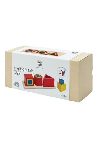 Puzzle à encastrements en bois - 10 pièces - Dès 18 mois