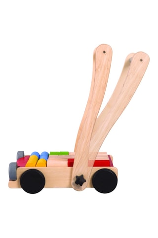 Chariot de marche en bois - 24 pièces - Dès 10 mois
