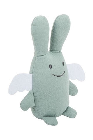 Doudou ange lapin avec hochet - Dès la naissance