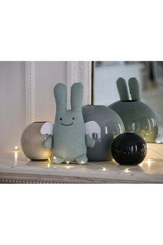 Doudou ange lapin avec hochet - Dès la naissance