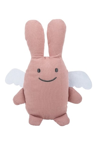 Doudou ange lapin avec hochet - Dès la naissance