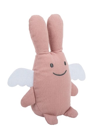 Doudou ange lapin avec hochet - Dès la naissance