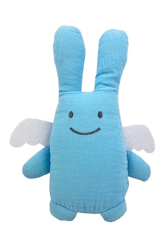 Doudou ange lapin avec hochet - Dès la naissance