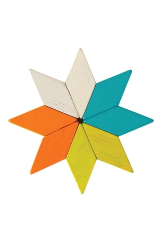 Jeu de mini mosaïque en bois - 26 pièces - Dès 3 ans
