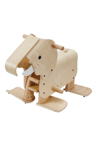 Jouet à chevaucher Eléphant en bois - Dès 2 ans