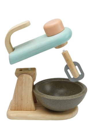 Jeu d'imitation Robot de cuisine en bois - 6 pièces - Dès 2 ans