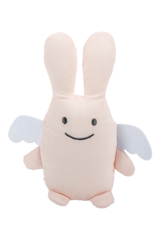 Doudou ange lapin avec hochet Ange Lapin - Dès la naissance