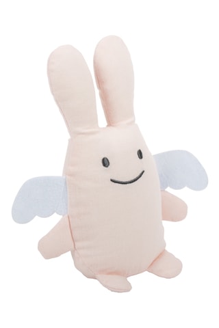 Doudou ange lapin avec hochet Ange Lapin - Dès la naissance