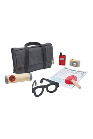 Ensemble Ma Valise de Détective en bois - 6 pièces - Dès 3 ans