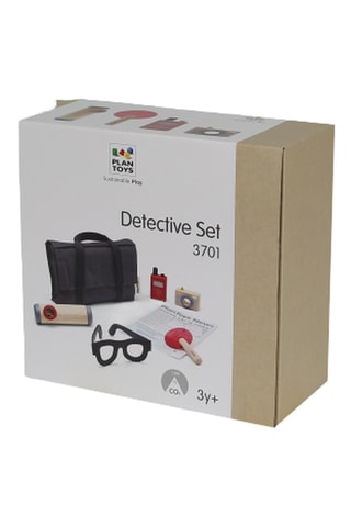 Ensemble Ma Valise de Détective en bois - 6 pièces - Dès 3 ans