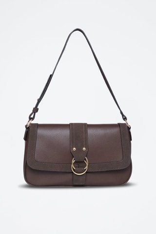 Sac porté épaule Breah - Doré et marron