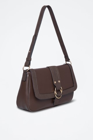 Sac porté épaule Breah - Doré et marron
