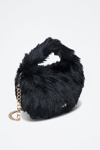 Sac à main Ballon - Doré et noir