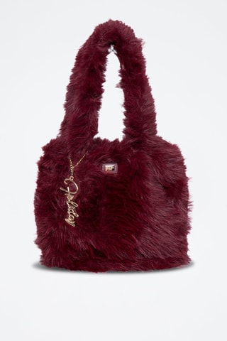 Sac à main Crush - Doré et rouge