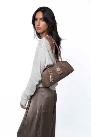 Sac à main Sixties - Marron clair
