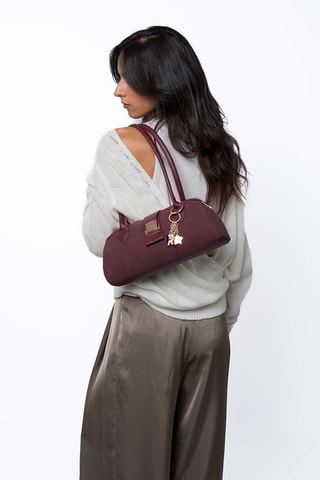 Sac à main Sixties - Rouge foncé