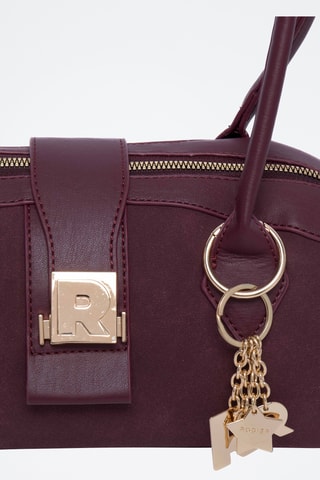 Sac à main Sixties - Rouge foncé
