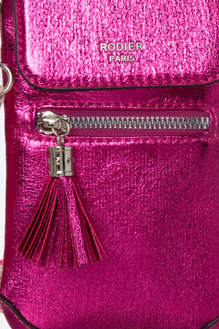 Pochette de téléphone Losange - Fuchsia