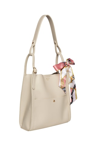 Sac porté épaule Scala - Écru