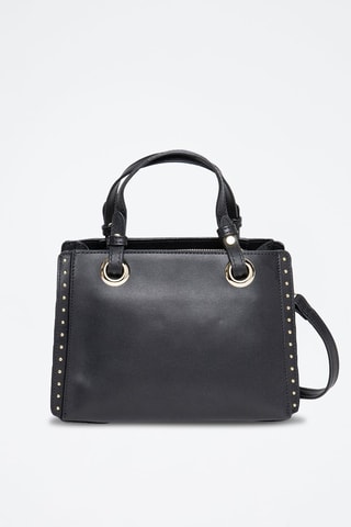 Sac à main en cuir Pearl - Noir