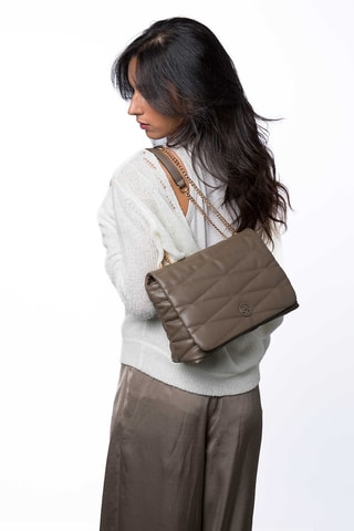 Sac porté épaule Teepy - Marron clair