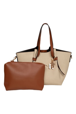 Sac à main Quinoa - Beige et camel