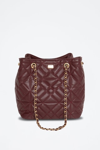 Sac seau Dome - Noir - Violet