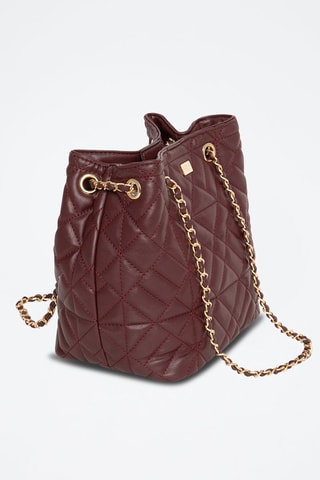 Sac seau Dome - Noir - Violet