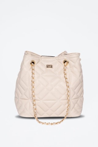 Sac seau Dome - Noir - Beige