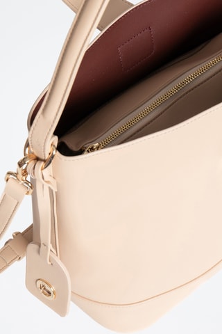 Sac seau en croûte de cuir Kilkeny - Bleu