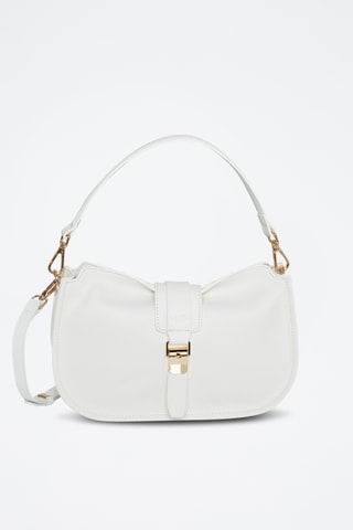 Sac bandoulière en cuir Orchidee - Beige