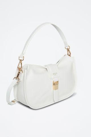 Sac bandoulière en cuir Orchidee - Beige