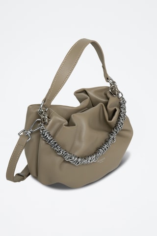 Sac à main en croûte de cuir Chill - Vert