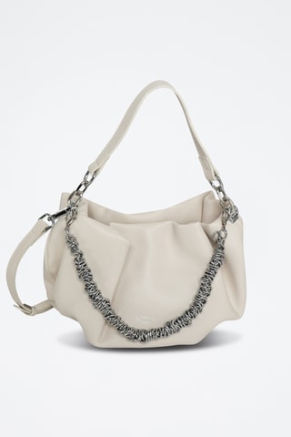Sac à main en croûte de cuir Chill - Beige