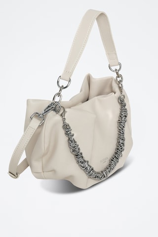 Sac à main en croûte de cuir Chill - Beige