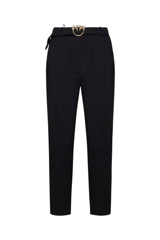 Pantalon taille haute - Noir - Pinko