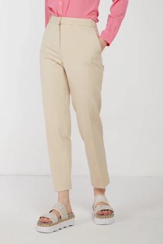 Pantalon taille haute - Beige - Pinko