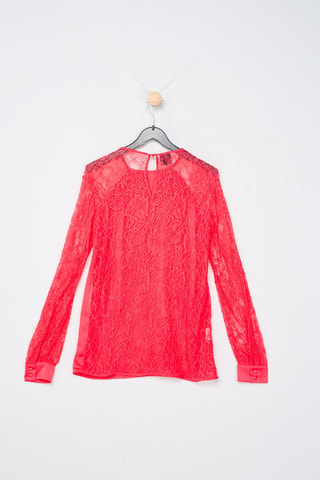 Top bi-matière - Rose - Pinko