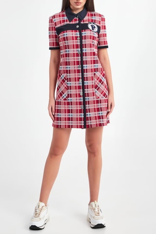Robe chemise - Rouge - Pinko