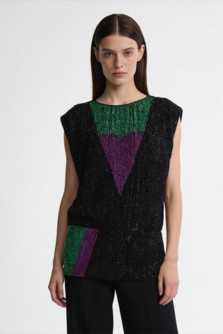 Robe droite - Noir