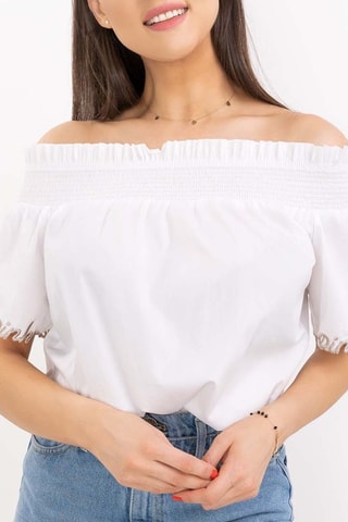 Blouse - Blanc - Pinko