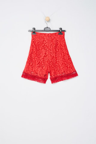 Short en dentelle - Rouge - Pinko