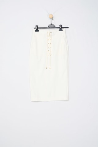 Jupe fourreau taille haute - Blanc - Pinko
