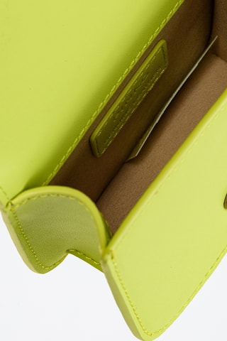 Sac bandoulière en cuir - Jaune