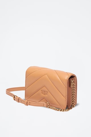 Sac bandoulière en cuir - Camel