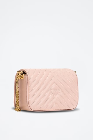 Sac bandoulière en cuir - Rose