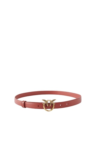 Leren Riem - Rood
