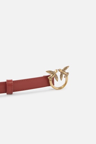 Leren Riem - Rood