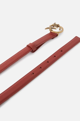 Leren Riem - Rood